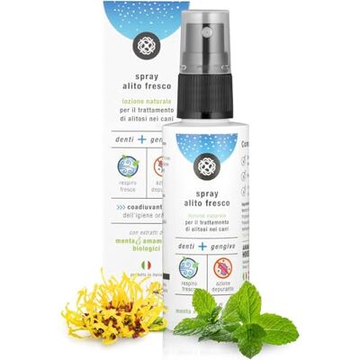 Animal House Ademspray Frisse natuurlijke lotion voor de behandeling van slechte adem bij honden Animal House Ademspray Frisse natuurlijke lotion voor de behandeling van slechte adem bij honden