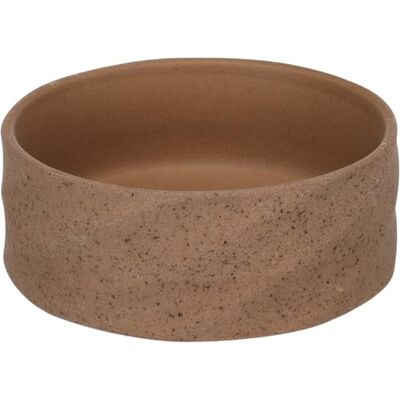 Flamingo Voer- en waterbak Hasel, rond, donkerbruin, 13,5 x 5 cm, 450 ml Flamingo Voer- en waterbak Hasel, rond, donkerbruin, 13,5 x 5 cm, 450 ml