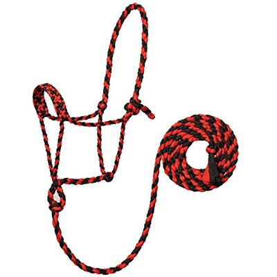 Weaver Leather Gevlochten touw Halter met 10' Lead Weaver Leather Gevlochten touw Halter met 10' Lead