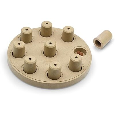 Outward Hound Nina Ottosson by Dog Smart Tan Composite Interactive Treat Puzzle Dog Toy Outward Hound Nina Ottosson by Dog Smart Tan Composite Interactive Treat Puzzle Dog Toy