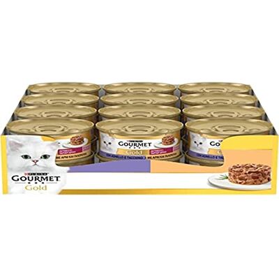 Gourmet Gold Kalkoen & Lam Katvoeding - 85g Gourmet Gold Kalkoen & Lam Katvoeding - 85g