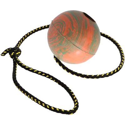 Dingo Waldemar Rutkowski DINGO 17299-2 Soepele hondenbal, volledig met rubber gevuld, met 60 cm lang touw, geschikt voor etchen, hondensport, behendigheid, speeltijd, medium formaat, willekeurige kleur (17299-2) Dingo Waldemar Rutkowski DINGO 17299-2 Soepele hondenbal, volledig met rubber gevuld, met 60 cm lang touw, geschikt voor etchen, hondensport, behendigheid, speeltijd, medium formaat, willekeurige kleur (17299-2)