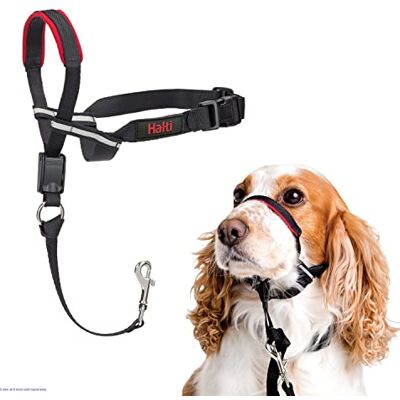 Halti Optifit Hondenhalster Maat M Stopt trekken aan de lijn, Eenvoudige Aanpassing, Licht, met Gevoerde Neusriem, Anti-trekhalsband voor middelgrote honden Halti Optifit Hondenhalster Maat M Stopt trekken aan de lijn, Eenvoudige Aanpassing, Licht, met Gevoerde Neusriem, Anti-trekhalsband voor middelgrote honden