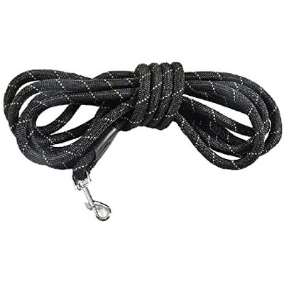 Bobby Longe Walk - Hondenriem - Reflecterend, Duurzaam Rond Nylon, Meerdere Lengtes Bobby Longe Walk - Hondenriem - Reflecterend, Duurzaam Rond Nylon, Meerdere Lengtes