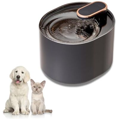 PARENCE .- Automatische waterdispenser voor honden en katten Stille fontein met filter inbegrepen Gelijkmatige waterstroom 3L PARENCE .- Automatische waterdispenser voor honden en katten Stille fontein met filter inbegrepen Gelijkmatige waterstroom 3L