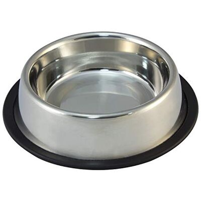 Arquivet Hondenvoerbak voor honden, katten, huisdieren, roestvrij staal, antislip, 450 ml/20 cm Arquivet Hondenvoerbak voor honden, katten, huisdieren, roestvrij staal, antislip, 450 ml/20 cm