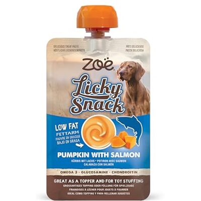 Zoe Licky Snack, natuurlijke hond, puppy traktatie, zalm, 85g Hondentraining traktatie. Voedsel Topper. Natuurlijke ingrediënten. Zoe Licky Snack, natuurlijke hond, puppy traktatie, zalm, 85g Hondentraining traktatie. Voedsel Topper. Natuurlijke ingrediënten.