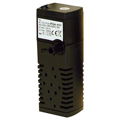 Amtra Wave A6076875 Filpo Mini binnenfilter, maximaal 300 l/u, 5 W Amtra Wave A6076875 Filpo Mini binnenfilter, maximaal 300 l/u, 5 W