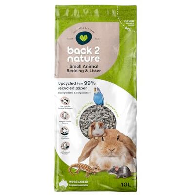 Back-2-Nature Back 2 Nature Strooisel en kattenbakvulling voor kleine dieren 10L Back-2-Nature Back 2 Nature Strooisel en kattenbakvulling voor kleine dieren 10L