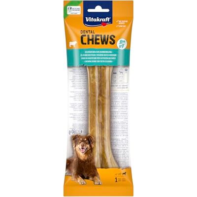 Vitakraft - Dental Chews Bone Pressed - 21 cm - M - Kauwbone voor Kat/ Hond Vitakraft - Dental Chews Bone Pressed - 21 cm - M - Kauwbone voor Kat/ Hond