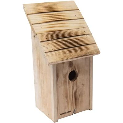 Windhager Nestkastje Family, vogelhuis, broedkast, nesthulp, vogelnestkast, van massief hout, 14 x 18 x 33,5 cm, 06922 Windhager Nestkastje Family, vogelhuis, broedkast, nesthulp, vogelnestkast, van massief hout, 14 x 18 x 33,5 cm, 06922