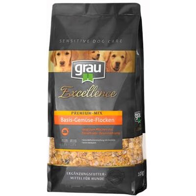 Grau het origineel Graanvlokkenmix met groenten voor honden Exc SDC Premium Mix Basis, 1 st. (1 x 1,5 kg) Grau het origineel Graanvlokkenmix met groenten voor honden Exc SDC Premium Mix Basis, 1 st. (1 x 1,5 kg)