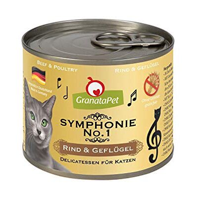 GranataPet Symphonie - Natvoer voor katten, rundvlees & gevogelte GranataPet Symphonie - Natvoer voor katten, rundvlees & gevogelte