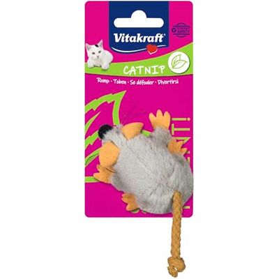 Vitakraft Pluche Muis, Katzenspeelgoed muis, met kattenkruid, interactief speeltje voor katten (1 stuk) Vitakraft Pluche Muis, Katzenspeelgoed muis, met kattenkruid, interactief speeltje voor katten (1 stuk)