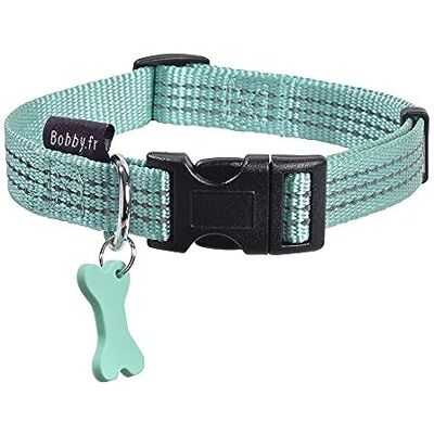 Bobby Safe Dog Collar Lagon/XS (halsmaat: 18-28 cm, breedte: 1 cm) Bobby Safe Dog Collar Lagon/XS (halsmaat: 18-28 cm, breedte: 1 cm)