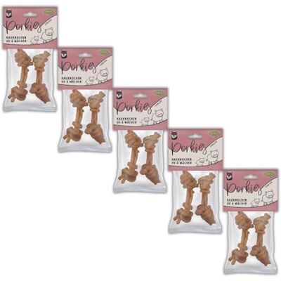 Porkie's Curlies Osso varkensvlees - Snack voor honden Porkie's Curlies Osso varkensvlees - Snack voor honden