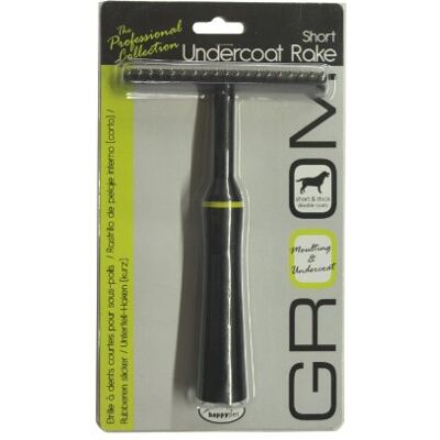 happypet Bruidegom korte ondervacht hark voor honden, X-Small happypet Bruidegom korte ondervacht hark voor honden, X-Small