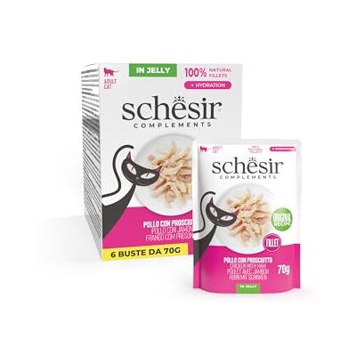 Schesir Cat Complements Busta Multipack 6x70G - Kattenvoer Schesir Cat Complements Busta Multipack 6x70G - Kattenvoer