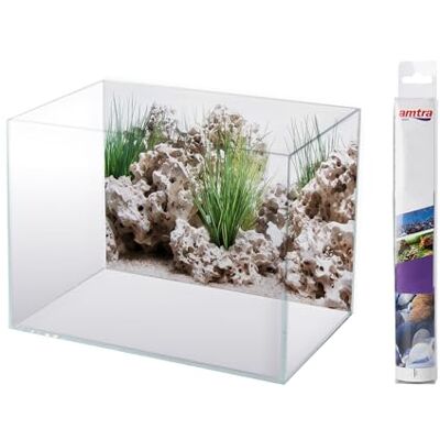 Amtra Wonder Dubbellaags Aquarium Achterwand - 30x60 cm Amtra Wonder Dubbellaags Aquarium Achterwand - 30x60 cm