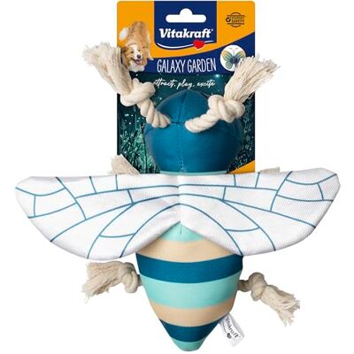 Vitakraft Galaxy Garden, hondenspeelgoed als bij, knuffeldier met stille pieper, hoorbaar alleen voor de hond (1 stuk) Vitakraft Galaxy Garden, hondenspeelgoed als bij, knuffeldier met stille pieper, hoorbaar alleen voor de hond (1 stuk)
