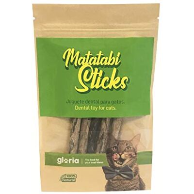 GLORIA LO MEJOR PARA TU MEJOR AMIGO Gloria Matatabi houten stokjes kattenaccessoires tas 5 sticks voor Roer tandreiniging katten Matabi sticks voor tandreiniging kattenbijtspeelgoed GLORIA LO MEJOR PARA TU MEJOR AMIGO Gloria Matatabi houten stokjes kattenaccessoires tas 5 sticks voor Roer tandreiniging katten Matabi sticks voor tandreiniging kattenbijtspeelgoed