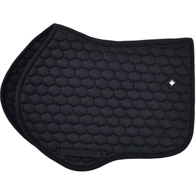 Imperial Riding IRH Basic Mesh VS, zadeldek met mesh-bovenmateriaal, ademend, veelzijdig, zwart, pony Imperial Riding IRH Basic Mesh VS, zadeldek met mesh-bovenmateriaal, ademend, veelzijdig, zwart, pony