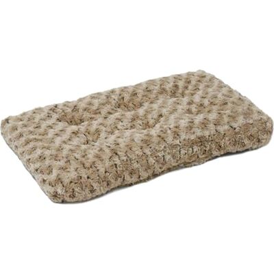 MidWest Homes for Pets 40618-STB Huisdierenbed, pluche, grijs, kleurverloop, spiralen, lengte 45,7 cm, hondenbed voor speelgoed, rassen en katten MidWest Homes for Pets 40618-STB Huisdierenbed, pluche, grijs, kleurverloop, spiralen, lengte 45,7 cm, hondenbed voor speelgoed, rassen en katten