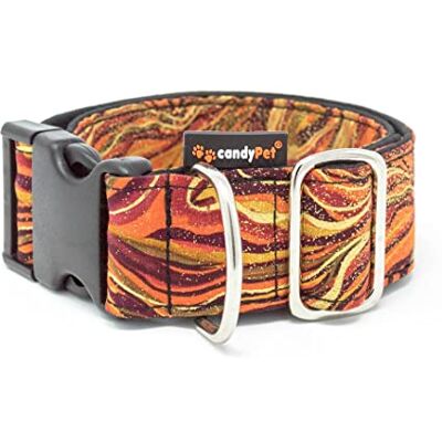 candyPet Klikhalsband - New waves - Duurzaam nylon hondenhalsband candyPet Klikhalsband - New waves - Duurzaam nylon hondenhalsband