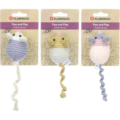 Flamingo SPEELGOED WOLO MUIS MEERDERE KLEUREN 16x4,5x4,5CM ASSORTIMENT Flamingo SPEELGOED WOLO MUIS MEERDERE KLEUREN 16x4,5x4,5CM ASSORTIMENT