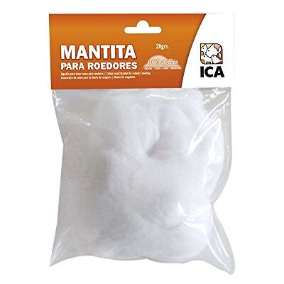 ICA Balldeken/bed voor knaagdieren (20 g) ICA Balldeken/bed voor knaagdieren (20 g)