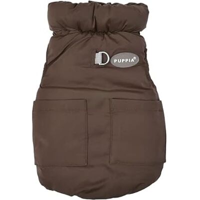 Puppia PUFFER VEST JUMPER hondenjas bruin M Puppia PUFFER VEST JUMPER hondenjas bruin M