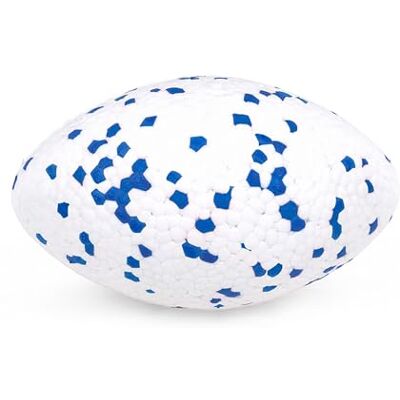 Petface Outdoor Paws Mighty Rugby bal hond speelgoed, extra sterk (Pack van 1) Petface Outdoor Paws Mighty Rugby bal hond speelgoed, extra sterk (Pack van 1)