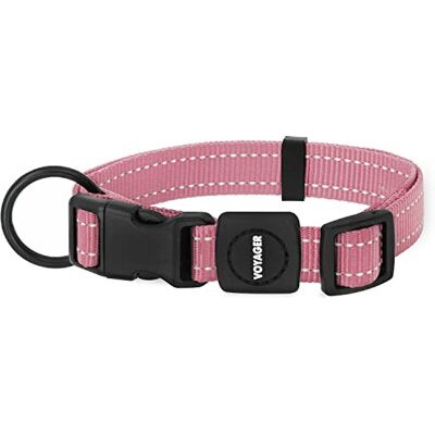 Best Pet Supplies Voyager Reflective Dog Leash or Collar with Neoprene Handle, for Small, Medium, and Large Breed Puppies, Cute and Heavy Duty for Walking, Running and Training Pink, S Best Pet Supplies Voyager Reflective Dog Leash or Collar with Neoprene Handle, for Small, Medium, and Large Breed Puppies, Cute and Heavy Duty for Walking, Running and Training Pink, S