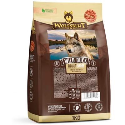 Wolfsblut Wild Eend met Potatoes, groot, 1 kg Wolfsblut Wild Eend met Potatoes, groot, 1 kg