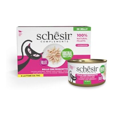 Schesir Cat Complements Lattina Multipack 6x70G - Kattenvoeding Schesir Cat Complements Lattina Multipack 6x70G - Kattenvoeding