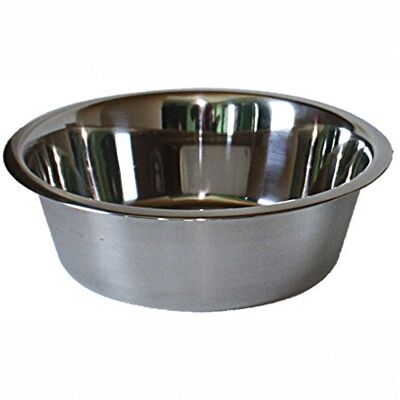 ICA CAS1170 voederbak Bowl, roestvrij staal, grijs ICA CAS1170 voederbak Bowl, roestvrij staal, grijs