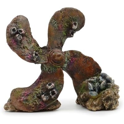 Amtra Deco Elica Aquariumdecoratie voor zoet- en zeewater, kunsthars, voor aquaria en aquaria, niet giftig, 13,3 x 6,5 x 11,7 cm Amtra Deco Elica Aquariumdecoratie voor zoet- en zeewater, kunsthars, voor aquaria en aquaria, niet giftig, 13,3 x 6,5 x 11,7 cm
