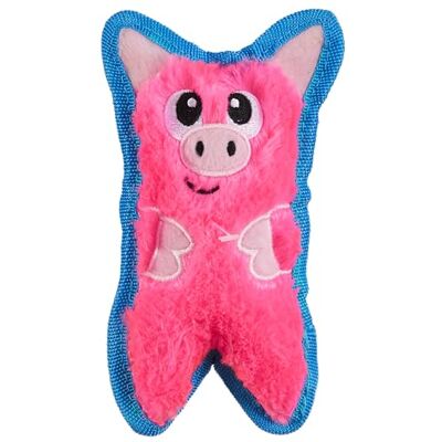 Outward Hound Invincibles Mini Hondenspeeltje pluche varkentje roze XS Outward Hound Invincibles Mini Hondenspeeltje pluche varkentje roze XS