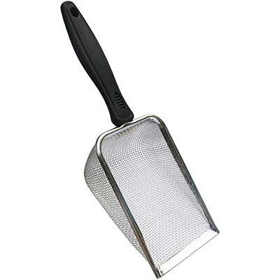 Exo Terra Scoop, metalen schep voor reptielenkot, 1 stuk (1 stuk) Exo Terra Scoop, metalen schep voor reptielenkot, 1 stuk (1 stuk)