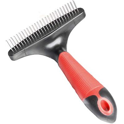 Karlie 1030235 Professional ondervacht hark met roterende tanden, 1 stuk Karlie 1030235 Professional ondervacht hark met roterende tanden, 1 stuk