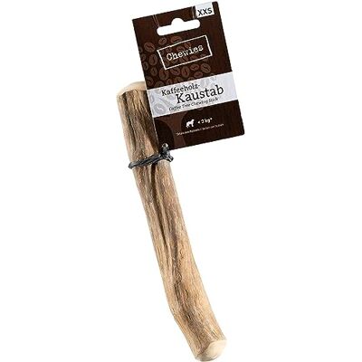 Chewies Koffiehout kauwstaaf voor honden kauwbot hondenspeelgoed 100% natuurlijke hondenaccessoires risicoarm en duurzaam maat XXS: voor honden tot 3 kg lichaamsgewicht Chewies Koffiehout kauwstaaf voor honden kauwbot hondenspeelgoed 100% natuurlijke hondenaccessoires risicoarm en duurzaam maat XXS: voor honden tot 3 kg lichaamsgewicht