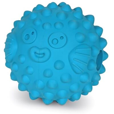 Brightkins Tough & Tumble Kleine visbaldispenser, speelgoed voor kleine honden, interactief hondenspeelgoed voor verveling, hersenstimulatie, verjaardagscadeau voor honden Brightkins Tough & Tumble Kleine visbaldispenser, speelgoed voor kleine honden, interactief hondenspeelgoed voor verveling, hersenstimulatie, verjaardagscadeau voor honden