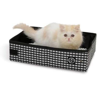 猫壱 Necoichi Pop-up draagbare kattenbak, 0,53 kg 猫壱 Necoichi Pop-up draagbare kattenbak, 0,53 kg