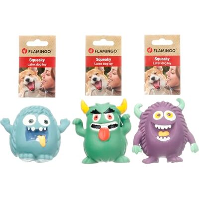 Flamingo SPEELGOED GARGO MONSTER MEERDERE KLEUREN ASSORTIMENT 10,8x7,4x11,4CM Flamingo SPEELGOED GARGO MONSTER MEERDERE KLEUREN ASSORTIMENT 10,8x7,4x11,4CM