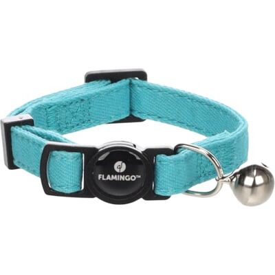 Flamingo Lomi Kattenhalsband, lichtblauw, afmetingen 15-22 cm x 10 mm x 2 mm, verstelbaar, elegant en comfortabel, ideaal voor Tonkinees, Bombay, Perzisch en Siamees Flamingo Lomi Kattenhalsband, lichtblauw, afmetingen 15-22 cm x 10 mm x 2 mm, verstelbaar, elegant en comfortabel, ideaal voor Tonkinees, Bombay, Perzisch en Siamees