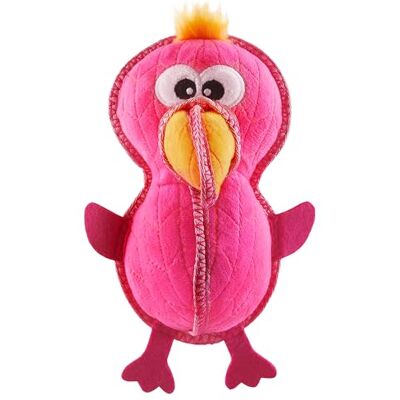 Outward Hound Xtreme Seamz Flamingo piepend duurzaam hondenspeelgoed Outward Hound Xtreme Seamz Flamingo piepend duurzaam hondenspeelgoed
