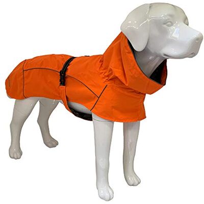 Wandelen jas - 30 Cm Waterdicht en Winddicht Oranje - Hiking Wandelen jas - 30 Cm Waterdicht en Winddicht Oranje - Hiking