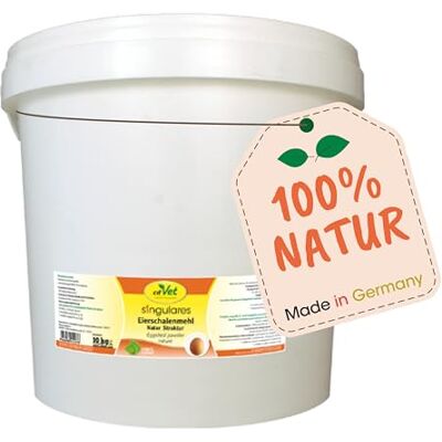 cdVet Natuurproducten singair eierschaalmeel natuurlijke structuur 10 kg hond, kat calciumbron bij rauwvoer + botvrije voeding normaal bij groei + draagkracht + lactatie - cdVet Natuurproducten singair eierschaalmeel natuurlijke structuur 10 kg hond, kat calciumbron bij rauwvoer + botvrije voeding normaal bij groei + draagkracht + lactatie -