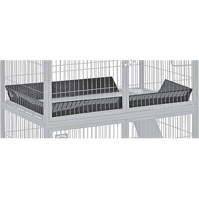 MidWest Homes for Pets Ferret Nation Upper Scatter Guard voor Fretnatie & Critter Nation Kleine Dierenkooien; Model NA-SGU MidWest Homes for Pets Ferret Nation Upper Scatter Guard voor Fretnatie & Critter Nation Kleine Dierenkooien; Model NA-SGU
