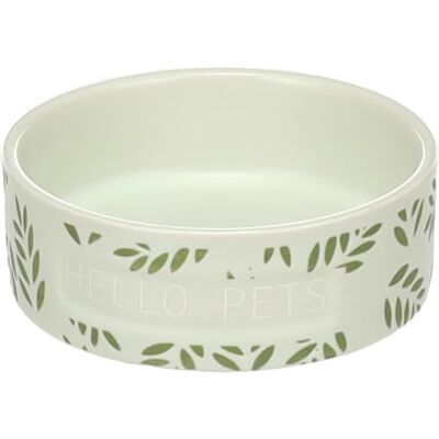 Flamingo Voerbak voor levensmiddelen en water, hamsterbladeren, rond, groen, 8,5 x 3 cm, 100 ml Flamingo Voerbak voor levensmiddelen en water, hamsterbladeren, rond, groen, 8,5 x 3 cm, 100 ml